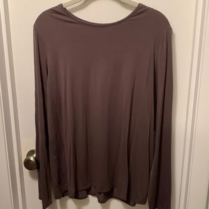 Eileen Fisher Taupe Top - XL